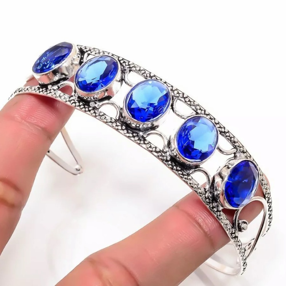 Tanzanite Gemstone Handmade 925 Sterling Silver